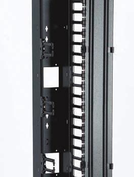 vertical cable managers medium-duty vertical cable manager, highdensity cable manager Example: RSN6B is a U high, 600mm wide, 00mm deep, black enclosure RS network