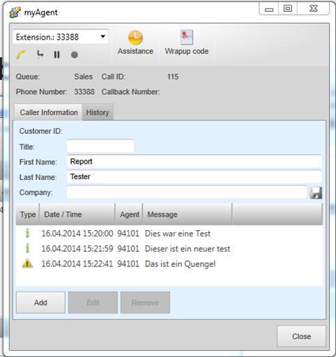 Phone is not connected Table 7 myagent - Agent Status within the Attendant Window For subscribers without system telephones (e.g., those with ISDN phones or analog phones), the internal directory and Attendant buttons do not show any presence status, but only the device status.