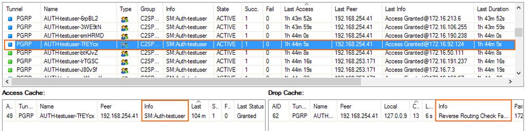 Monitoring via CloudGen Admin For remote access and firewalling workloads, the firewall cluster CloudGen Admin provides more detailed, up-todate information than is accessible through CloudWatch.