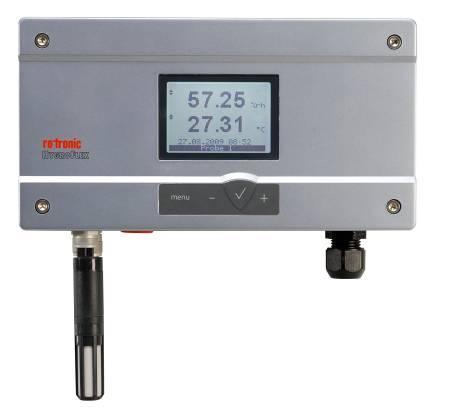 Dcument cde HygrFlex HF8 Humidity Temperature Dcument title Rtrnic AG Bassersdrf, Switzerland Instructin Manual Page 27 f 34 Dcument Type Stp recrding data: Press the MENU key and select Data Lgging.