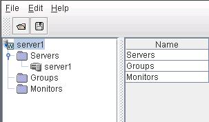 1. Setting up the server The table view is as follows: