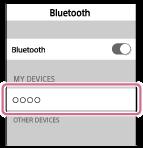 4 Touch []. You hear voice guidance BLUETOOTH connected. Hint The above procedure is an example. For details, refer to the operating instructions supplied with your iphone.