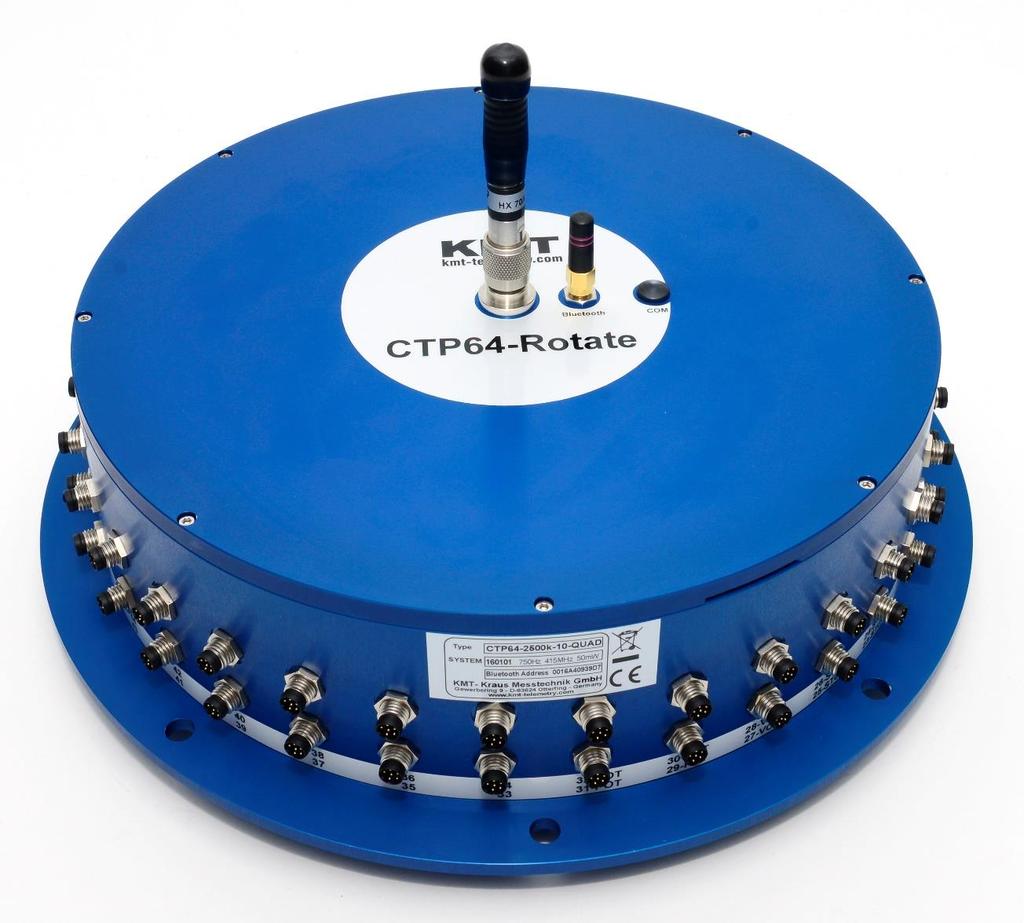 com User Manual CTP64-Rotate 64 channel telemetry for rotating applications like wheels or rotors, high