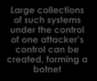 (zombie) Large collections of such systems under the