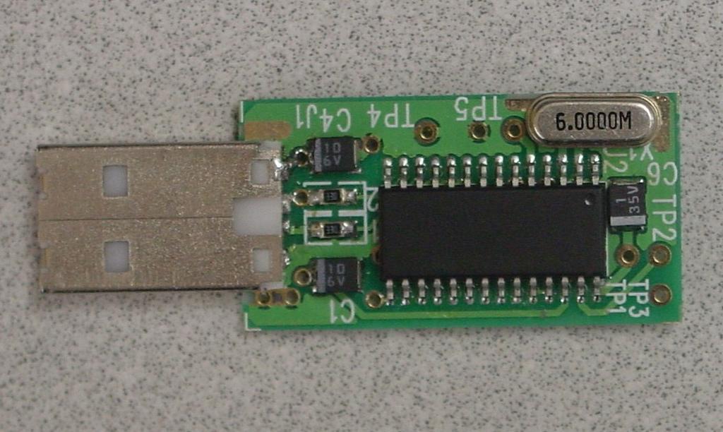 Motorola 68HC908JW32 Features of USB module of HC908: Interface compatible with USB 2.
