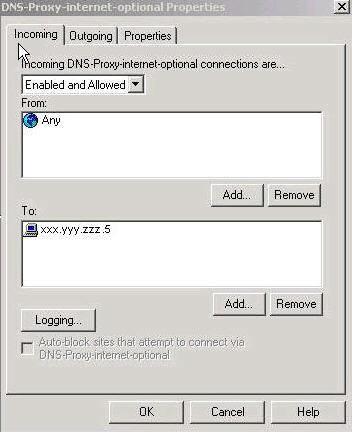 Figure 2.4.59 The Outgoing DNS proxy will be Disabled.