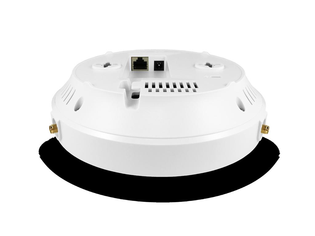 4 GHz LED EXT Indoor Access Point Detachable Antennas Gigabit PoE Port Power Connector