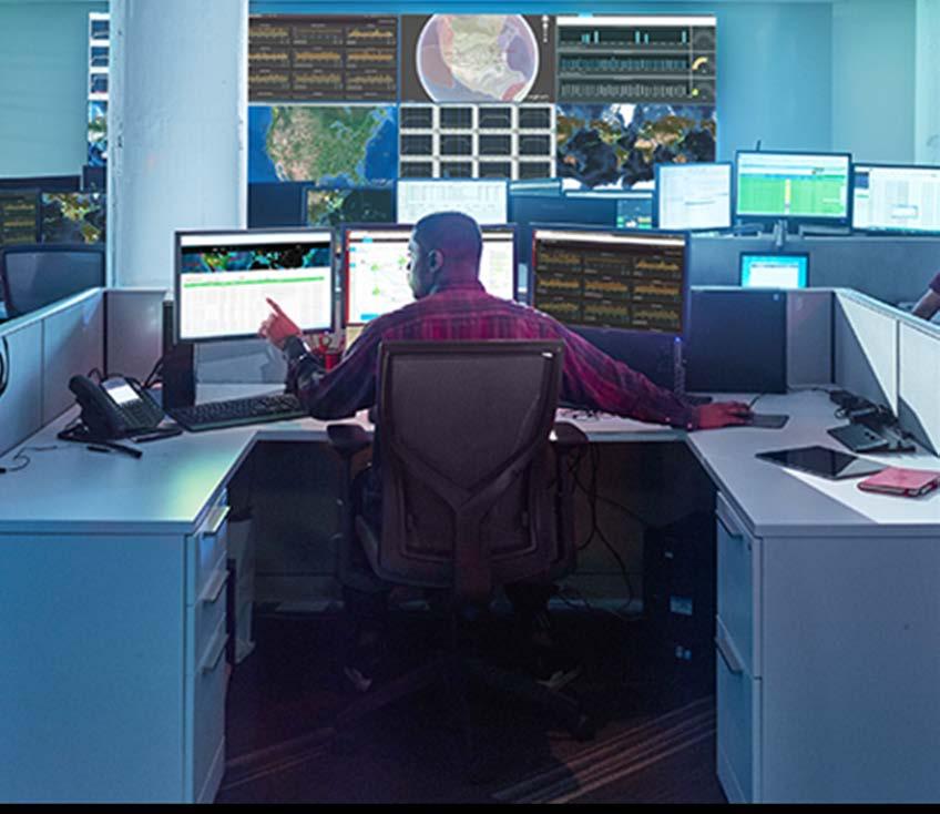 Gogo Network Operations Center (NOC) Continuous monitoring and support of airborne network: 24/7/365 Tier 1 & Tier 2 support Staff of data systems,