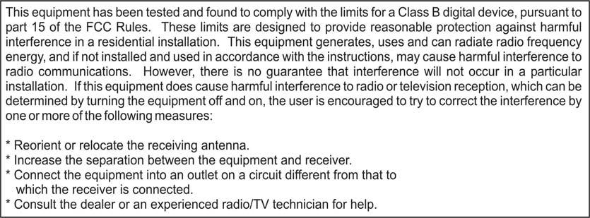 The antenna(s) used for this transmitter must not be co-located or operating in conjunction with any other antenna or transmitter. Before using your new timer, please read the following precautions.