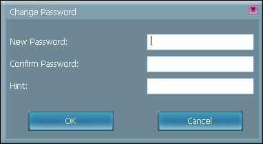 3.7.2 Create or Change Security Folder Password Under Management tab, select Change Password.