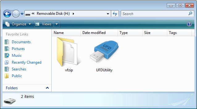 Click OK After user has logged out or closed Security Folder, a hidden file called vfbest.