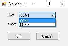 Configuring Serial Interface Mode To change the serial interface mode settings, do the following: