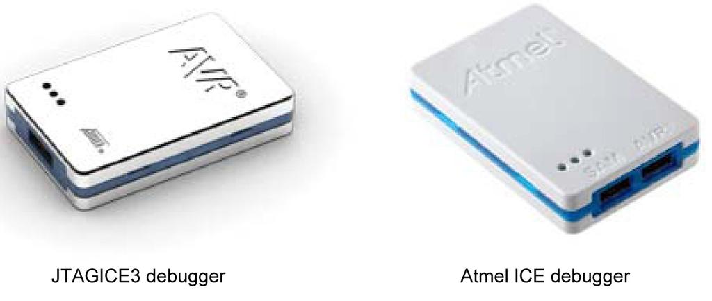 5. A debugger tool such as the JTAGICE3 or Atmel ICE debugger is required
