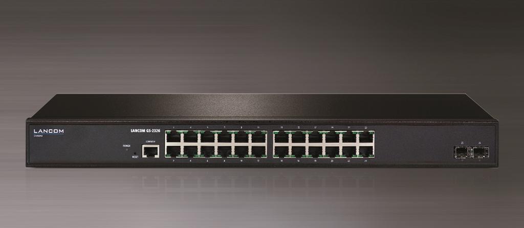Managed 26-port Gigabit Ethernet switch for reliable networks 1 IPv6 & IPv4 support for a smooth transition to a modern corporate network 1 High performance for a reliable network infrastructure of