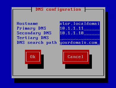 ARM Figure 3-7: DNS Configuration 11. Select OK and then in the next screen, select Save&Quit to exit the Text User Interface. 12.