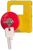 90.58 40 Emergency stop push-button with keylock E-K 8.