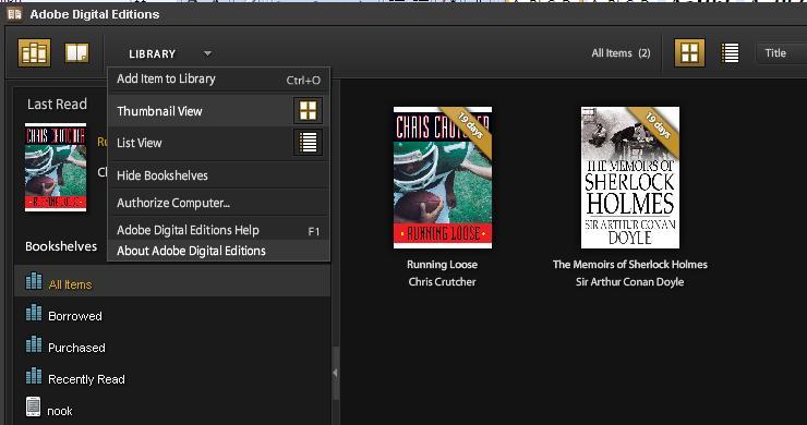 31. Once you have connected and activated your Nook to your computer, Adobe Digital Edition will show an icon on the bottom left-hand corner.