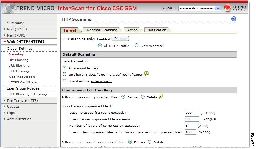 Chapter 1 Console Default Values, page 1-9 Tooltips, page 1-10 Online Help, page 1-10 After you have successfully installed Trend Micro InterScan for Cisco CSC SSM and have configured the adaptive