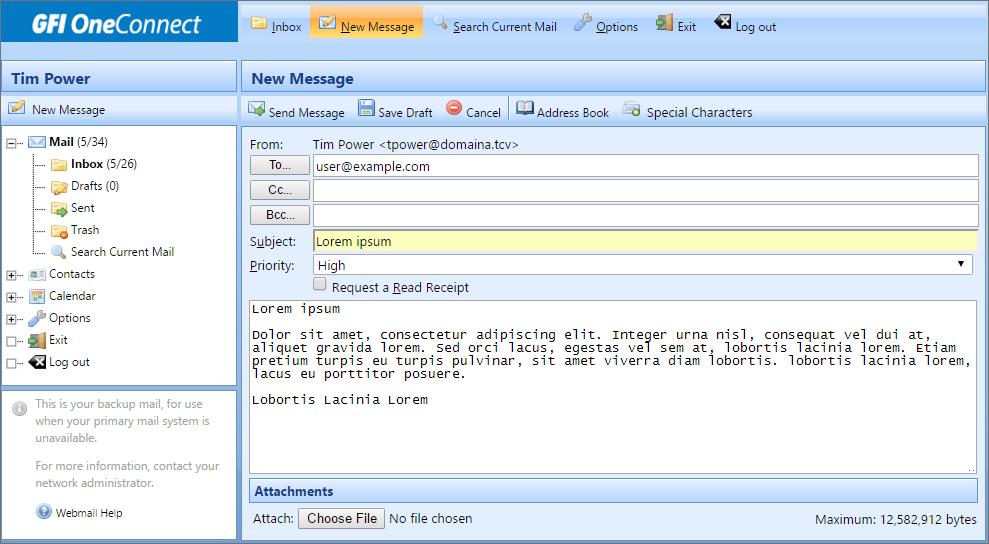 Menu Item Definition Move the message to another folder. Select the destination folder from the drop-down menu. Copy the message to another folder. Select a folder from the drop-down menu.