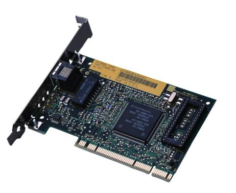 Connecting a Network NIC (network interface card) Must be present for each node NIC plugged into an expansion slot or built into the motherboard Most operating systems are equipped with the