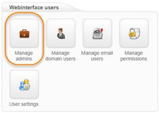 Webinterface Users The system's Webinterface users are users who have been set up with login credentials so they can access Mail Assure.