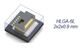 HUMIDITY HTS221 Capacitive Digital Relative Humidity & Temperature Sensor Using ST s extensive experience in reading small capacitance variations in accelerometers and gyroscopes, ST has developed a
