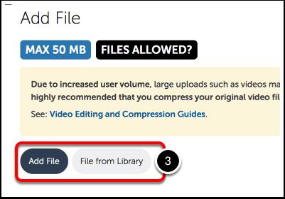 Step 3: Select Method for Adding File(s) 3.