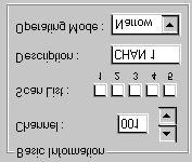 Figure 3.2.2 - Program Title Bar For your convenience, the name of the currently opened data file, for the transceiver model you have currently selected will be displayed.