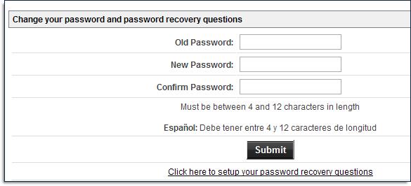 How do I change my password? To change your system password: 1. Click on the My Profile link in the navigation panel 2.