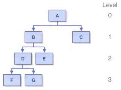 7 Trees Quiz What are the descendents of node B? What is the level of node E?