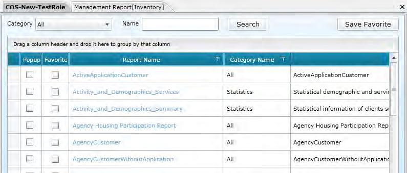 AdSysTech has also created several custom Management Reports for our COC. NEW!