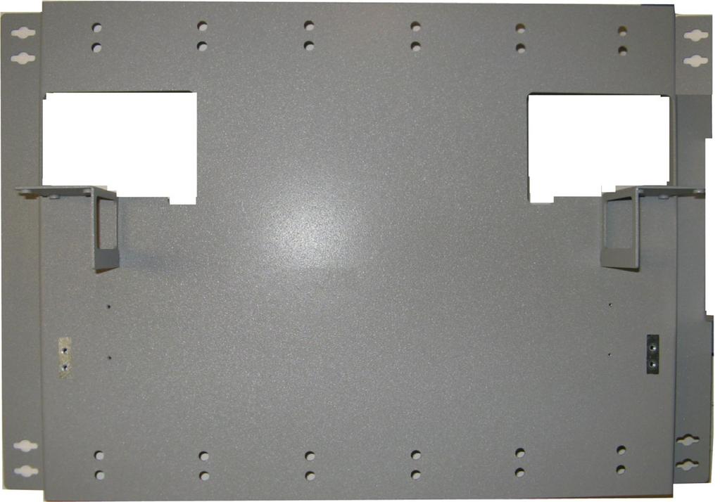 Attach the Wall Mount Bracket The wall mount bracket allows the TE-100 or TE-206 shelf to be installed on a wall instead of in a traditional telecom rack.