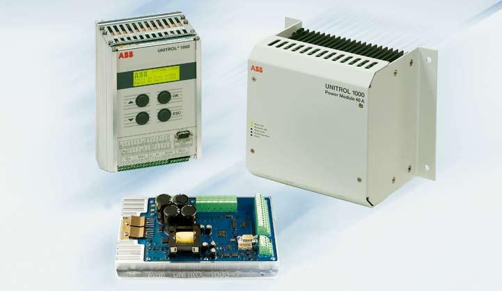 Products of the UNITROL 1000 Family UNITROL 1000 Family is a series of digital Automatic Voltage Regulators.