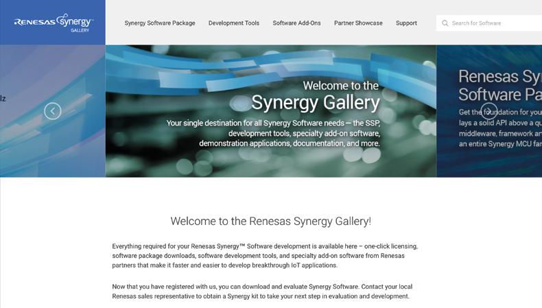 10 Figure 1-5: The welcome screen of the Synergy Gallery is the gateway for the access to all tools, software and support And if things go wrong during your development, help is available from the