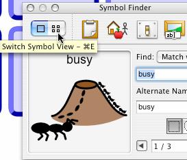 This means when you search for busy, it will only give you symbols that match that word exactly. 3.