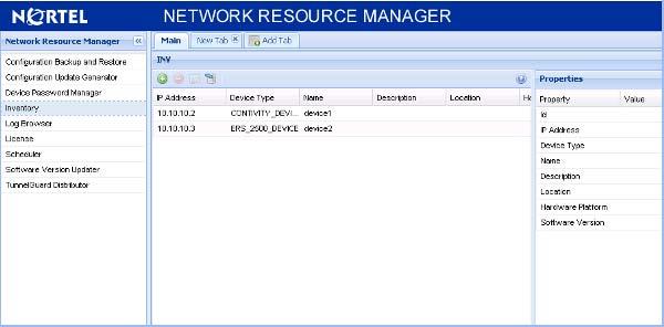 Network Resource Manager License 23 Figure 6 Inventory Table 10 Inventory table Attribute Value Description Name <textbox> The name of the device IP Address <IP address> The IP address of the device