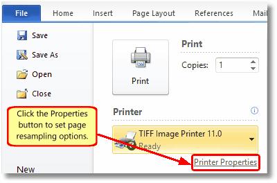 Step by Step Instructions 1. Select File - Print from your application; the example below uses Adobe Reader. In the printer field choose the 11.