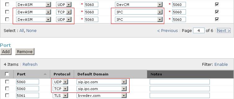 The next two screens show the SIP Entity Details for the Unigy System routing. The FQDN or IP Address of 110.10.10.226 is the IP address of the Unigy System.