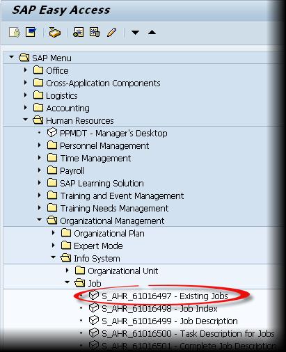 First, access SAP ECC through the link in the ERC portal, or using the icon on your desktop.