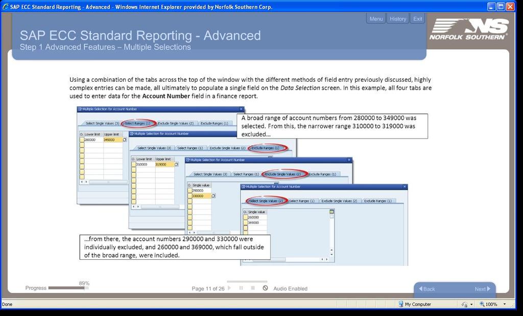 and be well on your way to becoming an SAP reporting expert: SAP ECC Standard