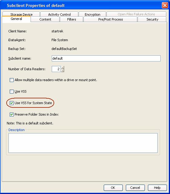 Answer File for iscsi Disk Restore BASIC CONFIGURATION ENABLE 1-TOUCH BACKUP The windows system state backup includes all the information required for 1-Touch recovery.