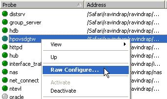 Advanced Configuration Settings Advanced Configuration Settings On probe restart, the Offline Management mode checks for the alarms asssigned to the Nimsoft user when the hpovsdgtw probe was