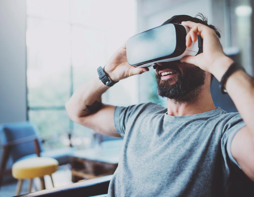 VIRTUAL AND AUGMENTED REALITY (VR/AR) VR appears to be starting to take hold as a viable movie-watching format in the eyes of the U.S.