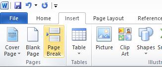 Recognize good practice in adding new pages: insert