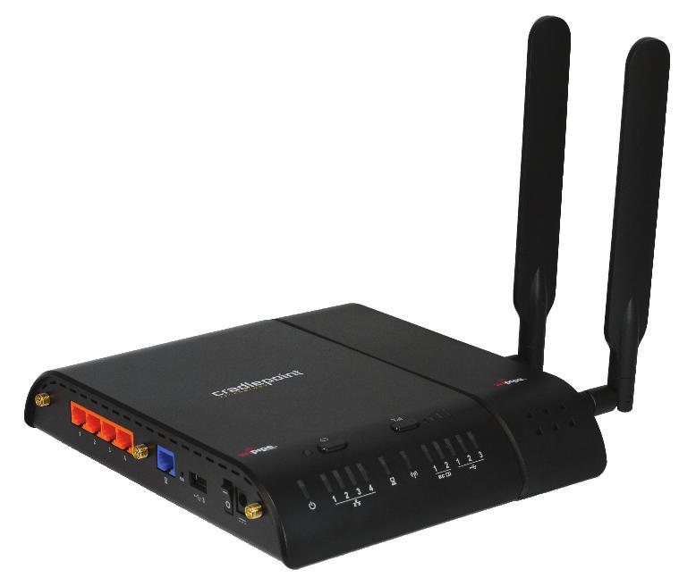 Integrated Business-Grade Modem 17 The CradlePoint series of Business-Grade Modems provides the highest level of data throughput at the same location as a standard USB modem.