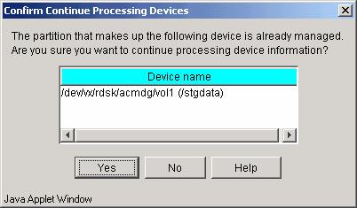 6. If you click [OK] in the dialog of step 4 or you click [Yes] in the dialog of step5, the dialog shown below may display.