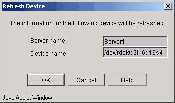 In step 5, the device subject to processing may have invalid settings when [Yes] in the dialog box is clicked. In this case, the name of the device in the Device List view becomes highlighted in gray.