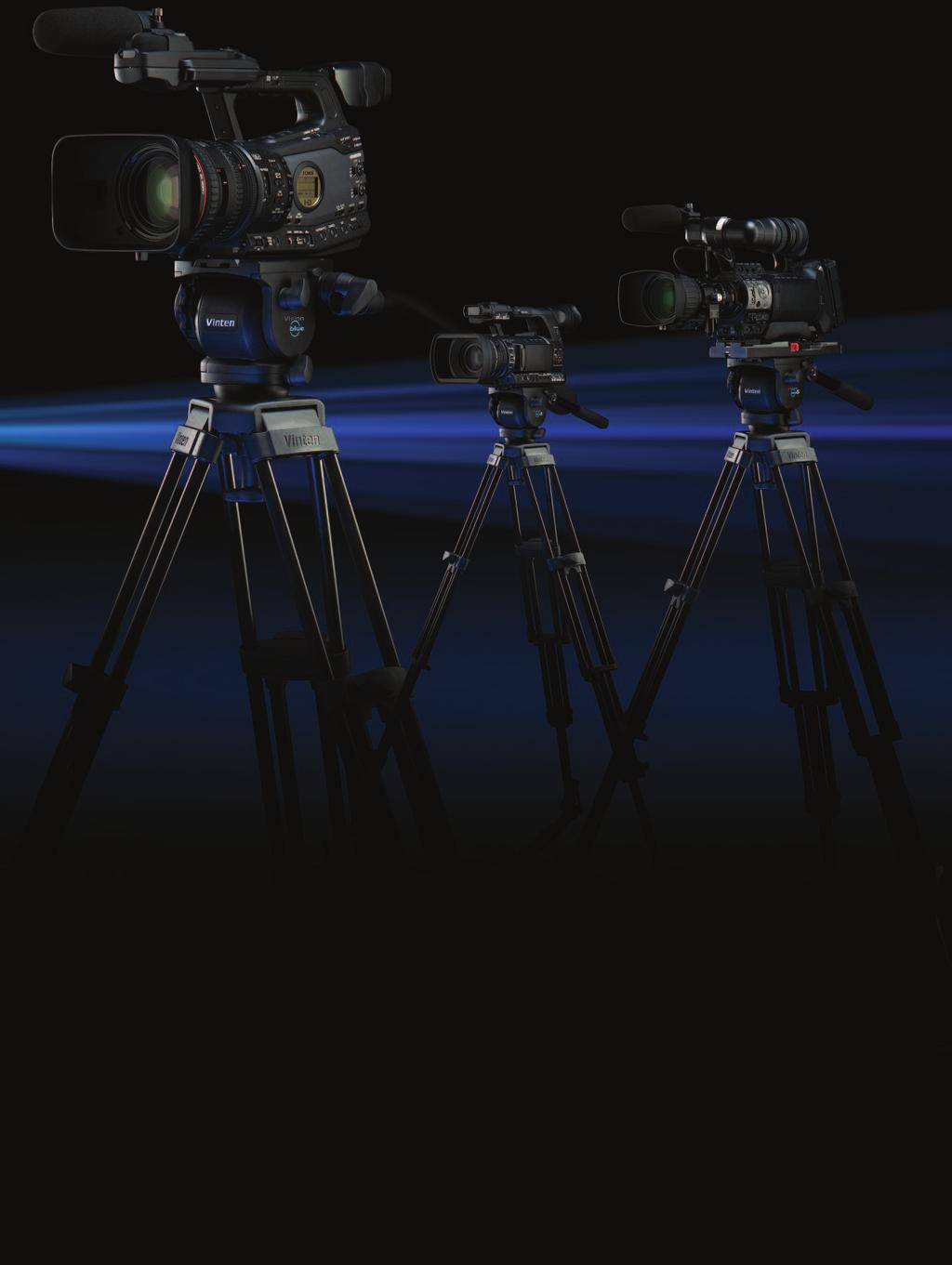 New bluebridge Introducing the new Vision blue Range... The award winning Vision blue head and tripod systems deliver effortless support, freeing you to focus on your creative edge.