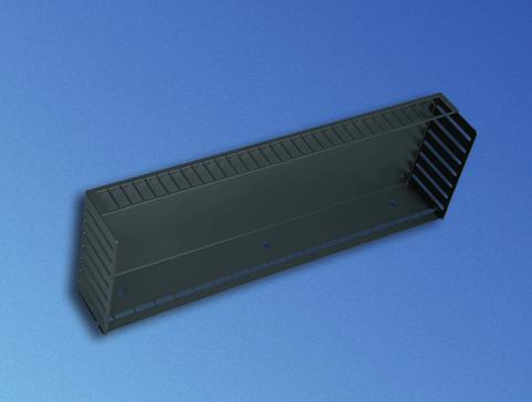 Protector Bracket for Roof Element Height Panels Prevents plexiglas panels from lifting up with excess pressure