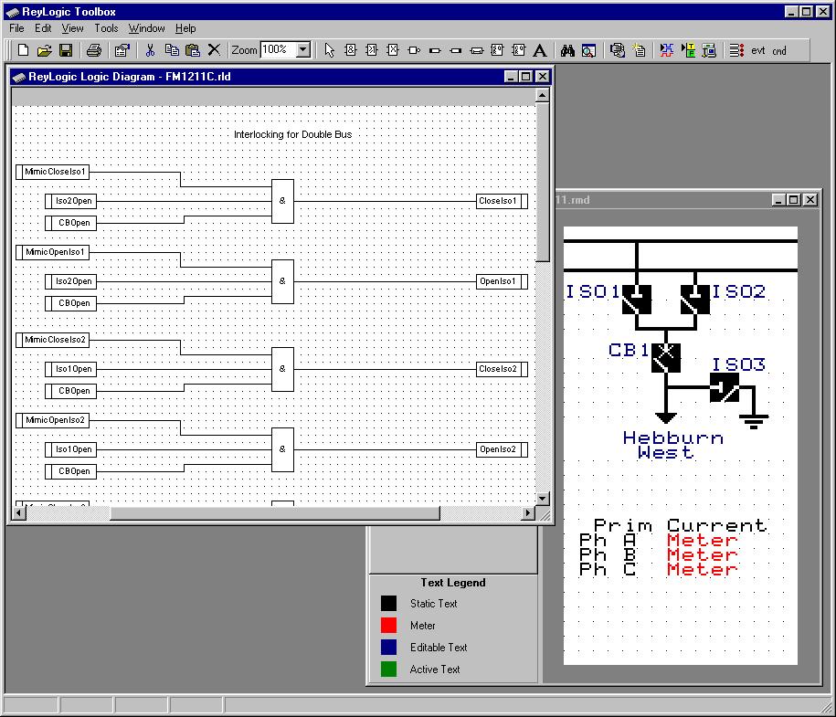 eylogic Toolbox for advanced applications or simpler Quicklogic Customise mimic diagrams 8x15 tiles up to 10 plant items real time meters Create logic